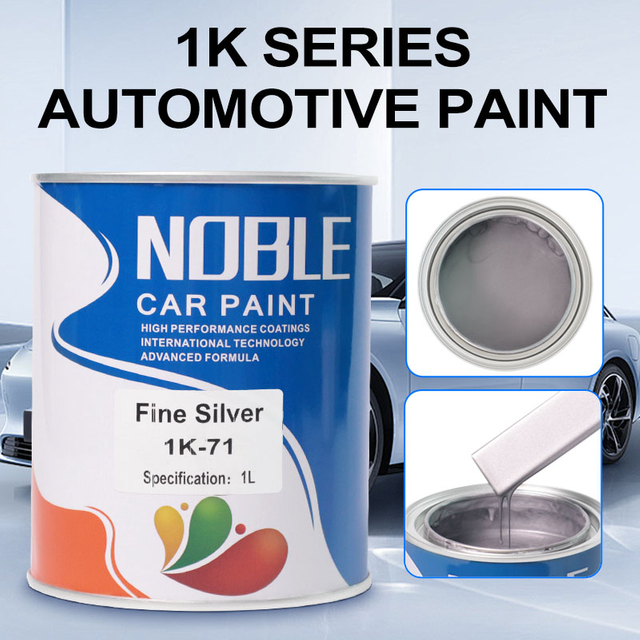 Dual-Tone Fine Grain Silver Ավտոմոբիլային Ներկ