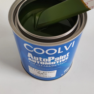 1K Oliivinvihre&auml; Automotive Paint ISO9001 Kiilt&auml;v&auml; akryyli spraymaali