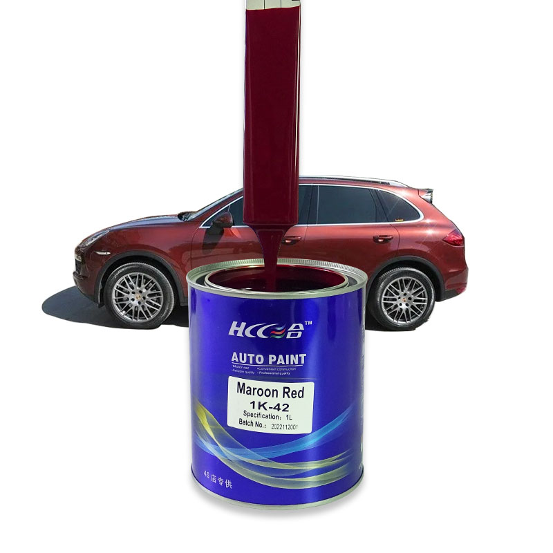 Boja boje Sustav za miješanje automobilske boje za retuširanje karoserije automobila 1k Maroon Posebna ponuda